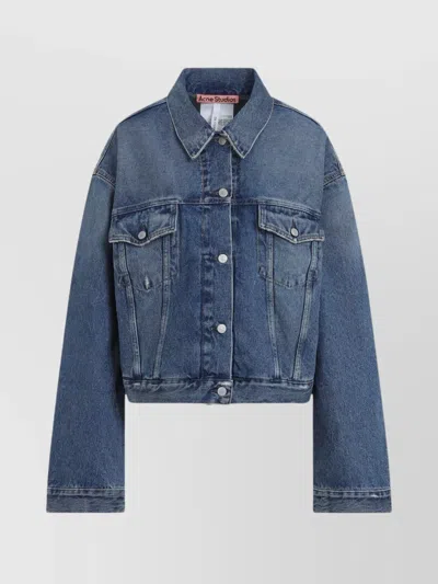 ACNE STUDIOS JACKET DENIM CHEST POCKETS