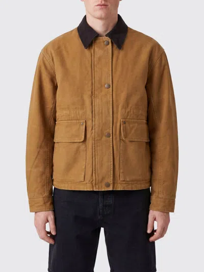 Acne Studios Jacket Men Color Brown In Multi
