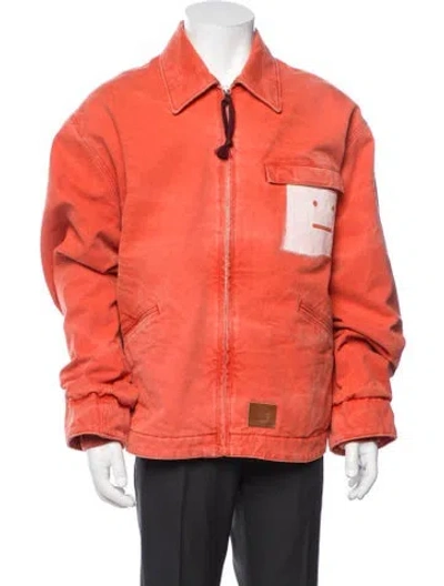 Pre-owned Acne Studios Jacket In Orange