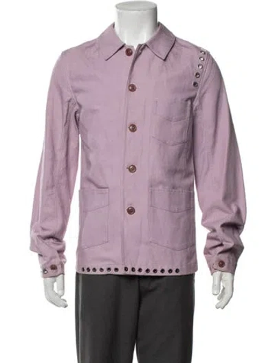 Pre-owned Acne Studios Jacket In Purple