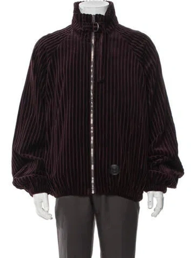Pre-owned Acne Studios Jacket W/ Tags In Burgundy