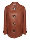 Acne Studios Jackets In Brown