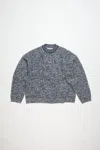 Acne Studios Jacquard Jumper In Blackbird Blue,multi