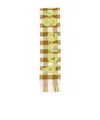 Acne Studios Jacquard-logo Checked Scarf In Multicolor