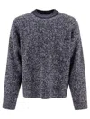 Acne Studios Kwisted As Heart Logo Knit Sweater
