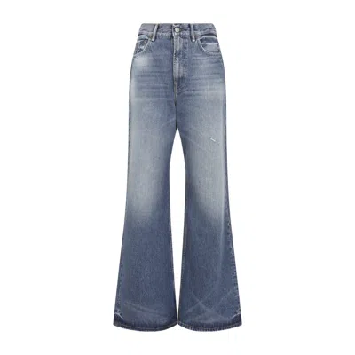Acne Studios 2022 High Waist Straight Leg Jeans In Blue