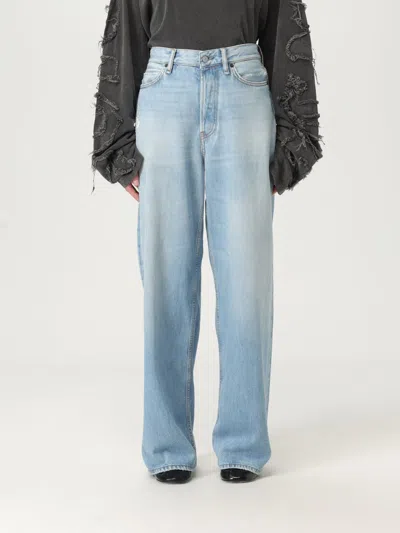 Acne Studios Jeans  Woman Color Blue