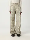 Acne Studios Jeans  Woman Color Brown In Brown