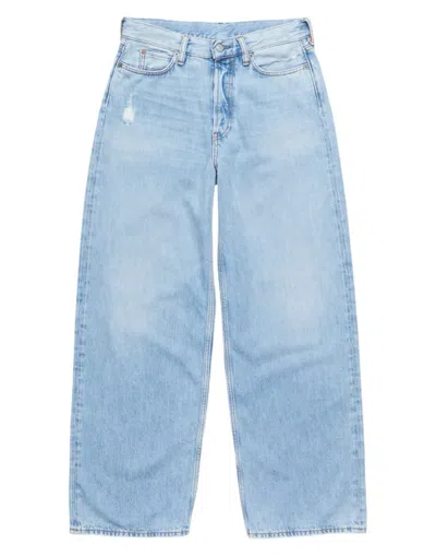 Acne Studios Blue Loose-fit 1991 Toj Jeans In 228 Light Blue