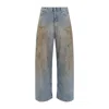 Acne Studios Penicillin Jeans Women In Blue