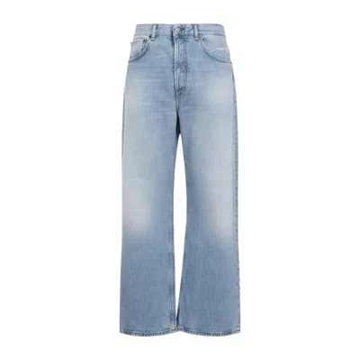 Acne Studios 2021m Faded Straight-leg Jeans In Blue