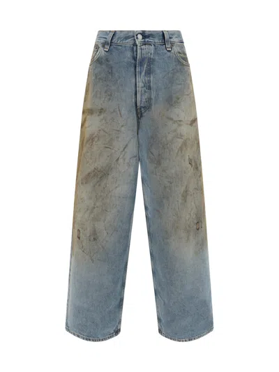 Acne Studios 2023m Penicillin Denim Jeans In Mid Blue
