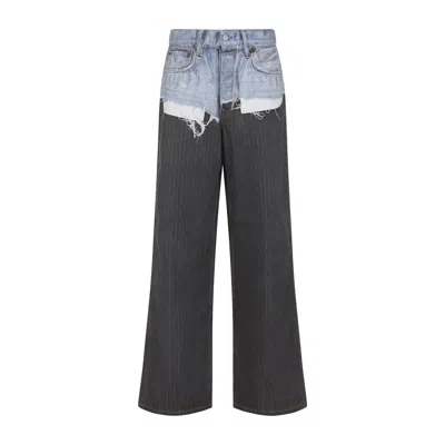Acne Studios Jeans Blue In Multi
