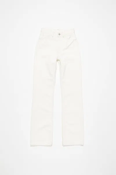 Acne Studios Regular Fit Jeans - 1977 In Off White