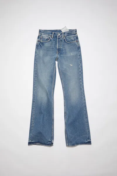 Acne Studios Regular Fit Jeans - 1992 In Mid Blue