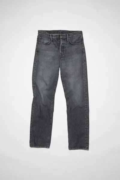 Acne Studios Regular Fit Jeans -1996 In Schwarz
