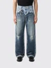 Acne Studios Trompe L Oeil 1981 Jeans In Blue
