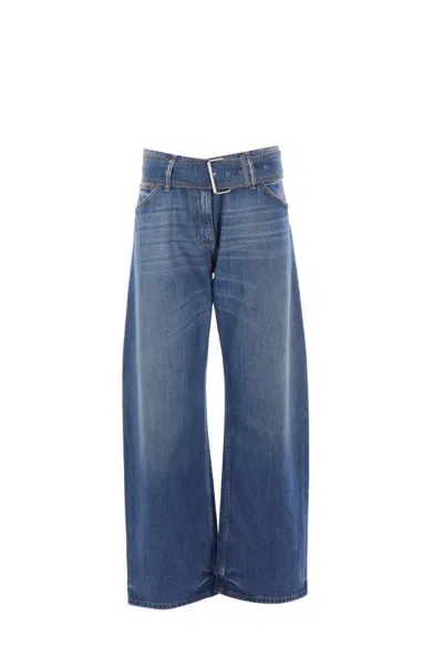 Acne Studios Jeans In Mid Blue