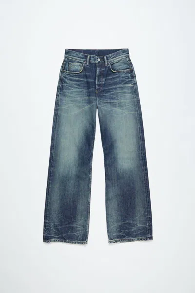 Acne Studios Jeans In Mid Blue