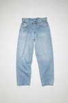 Acne Studios Loose Fit Jeans - 1991 Toj In Hellblau