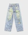 Acne Studios Jeans Trompe-l'œil 1981 In Blue