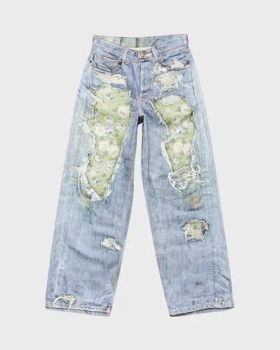 Acne Studios Jeans Trompe-l'œil 1981 In Blue