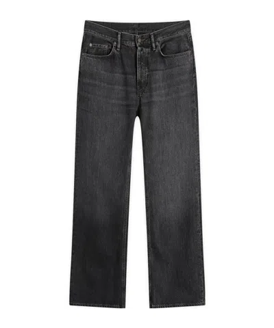 Acne Studios Jeans With Belt Loops In Black