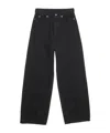 Acne Studios Jeans With Belt Loops In Black