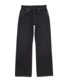 Acne Studios Jeans With Belt Loops In Black