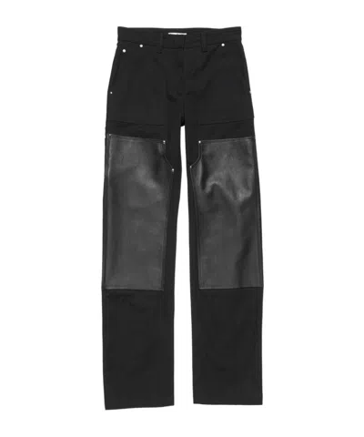 Acne Studios Jeans With Belt Loops In Black