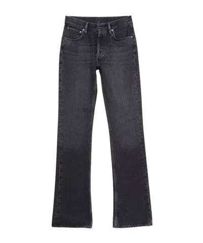 Acne Studios Jeans With Belt Loops In Blue