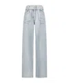 Acne Studios Jeans With Belt Loops In Gray