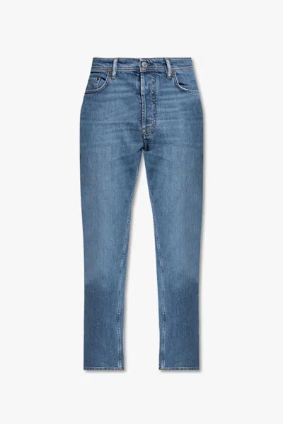 Acne Studios Men Organic Cotton Skinny Jeans In Multi