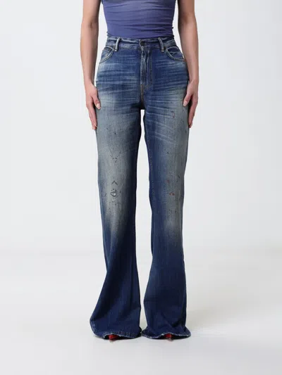 Acne Studios Jeans Woman In Blue