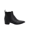 Acne Studios Jensen Ankle Boots In Black Leather In Black