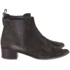 Acne Studios Jensen Ankle Boots In Black Suede In Black