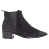 Acne Studios Jensen Suede Geometric Gusset Boots
