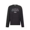 Acne Studios Long-sleeved T-shirt In Black