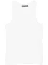Acne Studios Jersey Tank Top In White