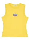 Acne Studios Etch Market Stretch Cotton Tank