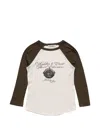 Acne Studios Logo Cotton Jersey T-shirt In Brown