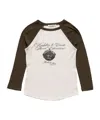 Acne Studios Logo Cotton Jersey T-shirt In White