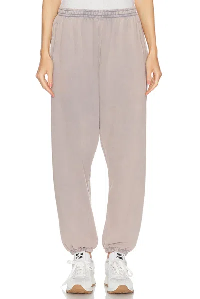 Acne Studios Joggers In Dusty Purple