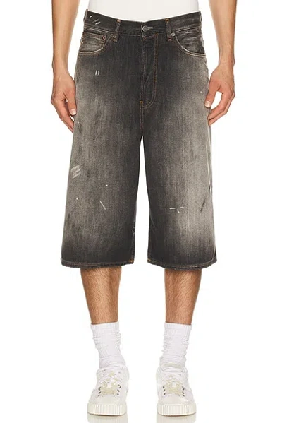 Acne Studios Judda Black Trafalgar Denim Short