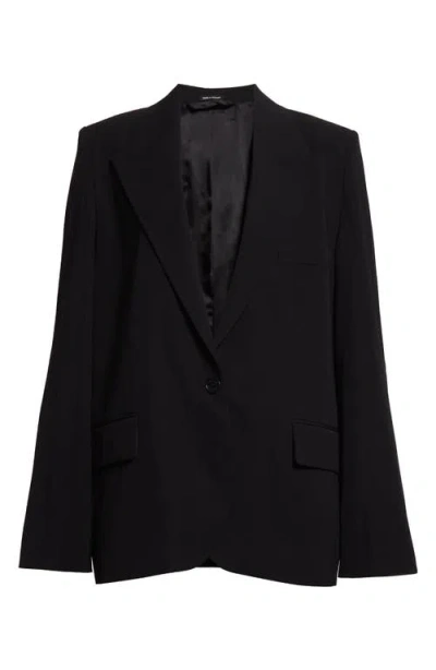 Acne Studios Jukera Oversize Blazer In Black