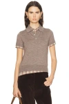 Acne Studios Kalissa Top In Neutral