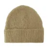 Acne Studios Kameo Beanie -  - Wool - Dark Beige In Beige