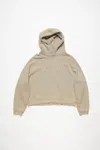 Acne Studios Hooded Sweater In Concrete Grey