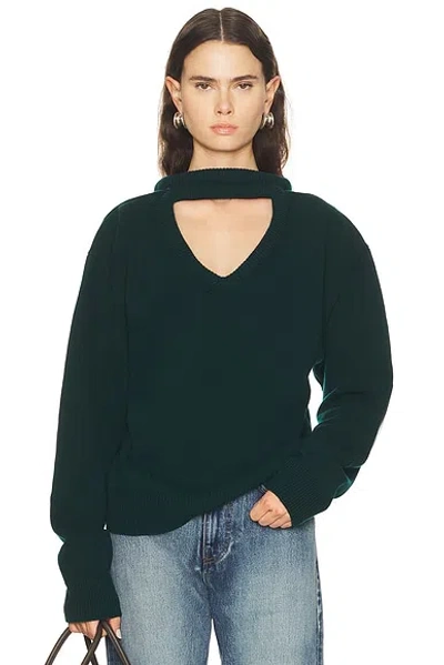 Acne Studios Karoon Sweater In Green
