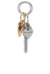 Acne Studios Keys Bag Charm In Multi